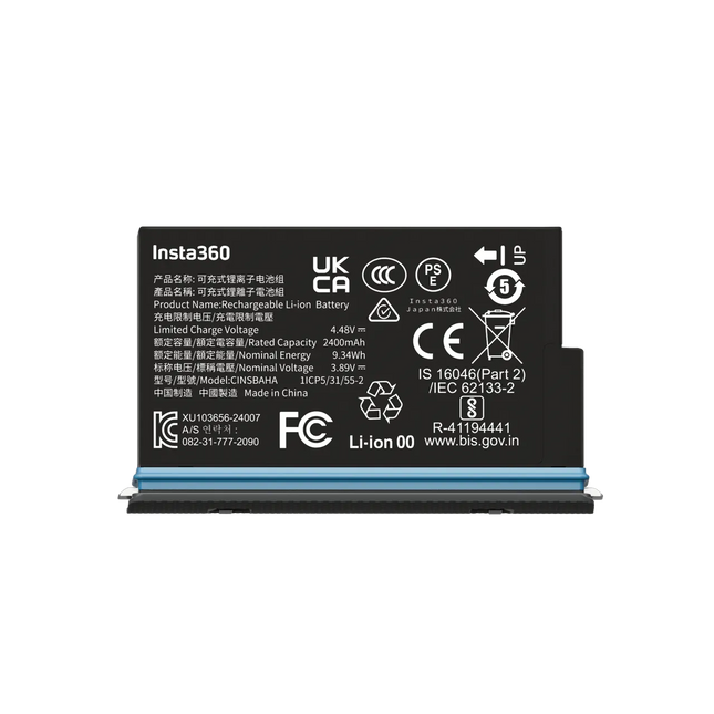 Insta360 Batería 2400mAh para Cámara, X5