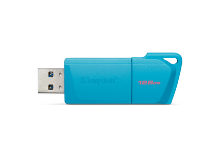 Memoria USB Kingston DT Exodia M | 128GB | USB 3.2 | Neon Azul