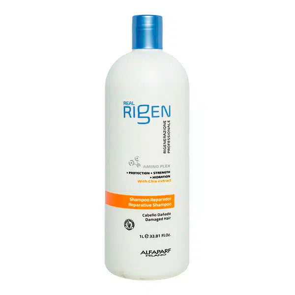 Alfaparf Milano Real Rigen Repair Shampoo Reparador 1L para Cabello Dañado