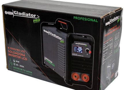 Gladiator Inversor Electrodo/TIG 200A LCD, IE 9200/160 LCD