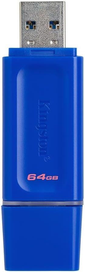 Memoria USB Kingston DataTraveler Exodia | 64GB | USB 3.2 Gen 1 | Azul | KC-U2G64-7GB