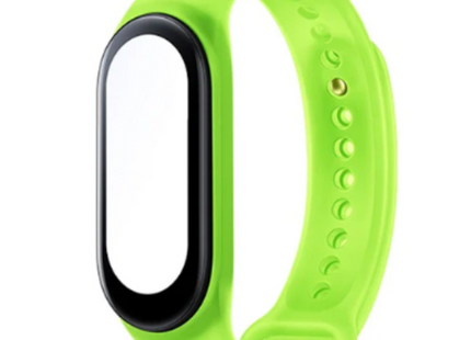 Banda para Smartwatch Xiaomi 7 Strap 41978 | Neon Green | Silicona Deportiva