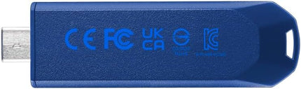 Memoria USB ADATA UC300 | 128GB | USB 3.2 | Tipo-C | Azul | Diseño sin tapa