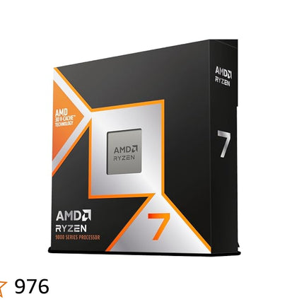 Procesador AMD Ryzen 7 9800X3D | 8 Núcleos | 5.2 GHz | AM5 | Radeon Graphics