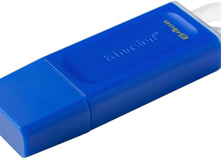 Memoria USB Kingston DataTraveler Exodia | 64GB | USB 3.2 Gen 1 | Azul | KC-U2G64-7GB