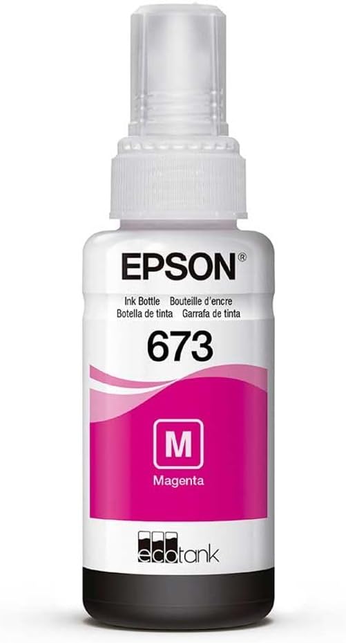 Botella Tinta Epson 673 Magenta, T673320