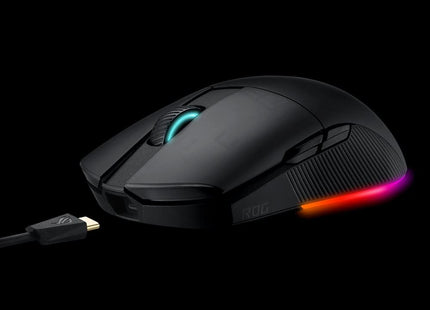 Mouse Gaming ASUS ROG Pugio Inalámbrico Bluetooth + Receptor | RGB | 16000 DPI | 7 Botones | Sensor Óptico