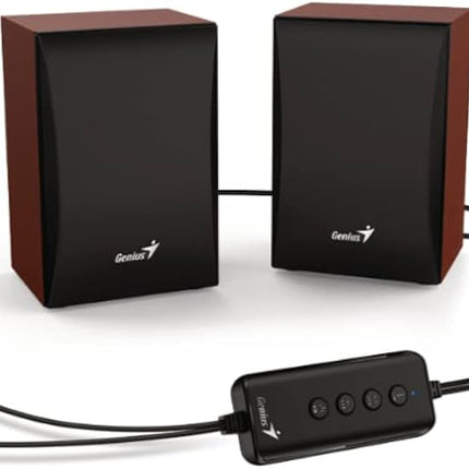 Parlante Genius SP-HF380 | Bluetooth | Sonido Estéreo | 40W | Entrada Auxiliar | Color Negro