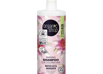Organic Shop Shampoo brillo cabello teñido 1L