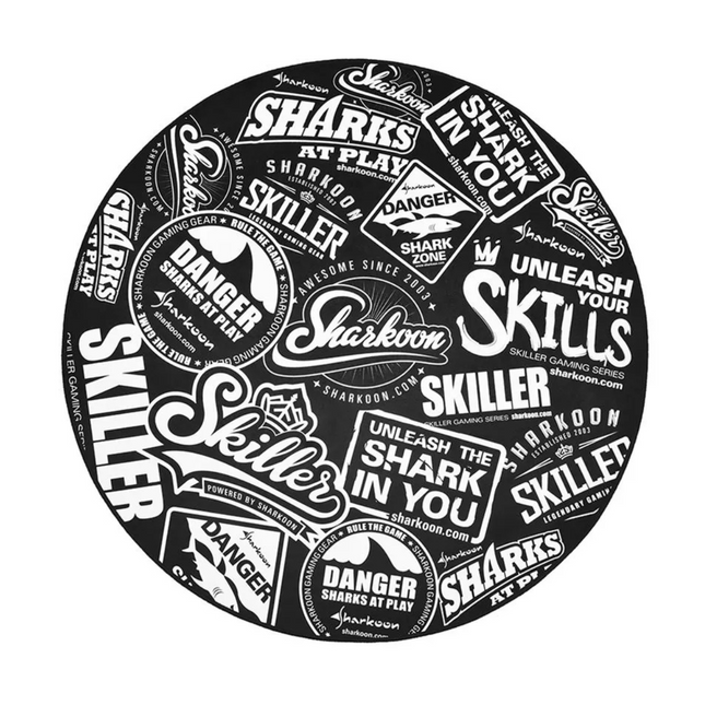 Alfombrilla Sharkoon Gaming Skiller SFM10 | Para Silla Gamer | Diseño Gamer | Antideslizante | 120cm