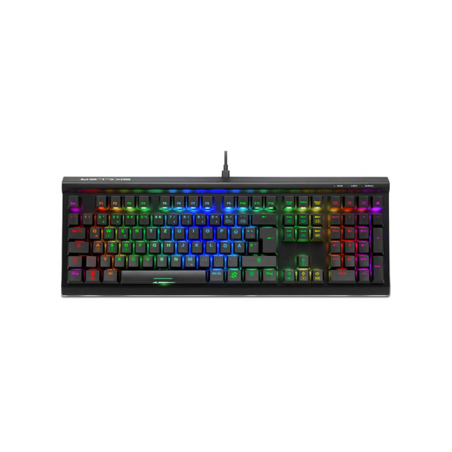 Teclado Gaming RGB Sharkoon Skiller SGK60 | Mecánico | Alámbrico USB | Español | Switch Rojo