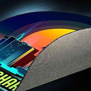 Alfombrilla Sharkoon SFM11 Retro | Para Silla Gamer | Diseño Vintage | Antideslizante | 120cm