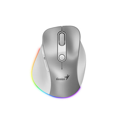 Mouse Genius RS2 Ergo 9000S Pro | Inalámbrico | Receptor USB | Diseño Ergonómico | 2400 DPI