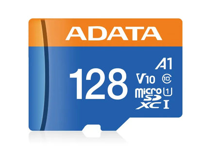 Memoria Micro SD ADATA AUSDX128GUICL10A1-RA1 | 128GB | Clase 10 | A1 | UHS-I