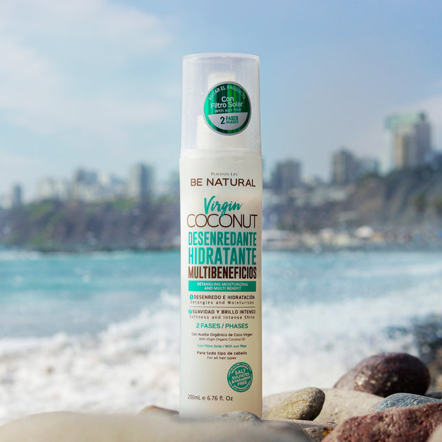 Desenredante Hidratante Coconut 200 ml | Placenta Life | Nutre, desenreda y aporta brillo con aceite de coco virgen