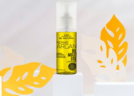 Aceite Reparador Argán 50 ml | Placent Life | Multiuso para reparar, nutrir y dar brillo con aceite de argán y vitamina E