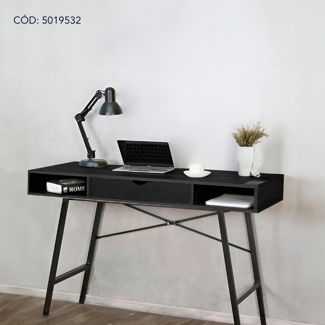 Kenneth Cole escritorio negro 120x48x76 cm KCWF202108-B