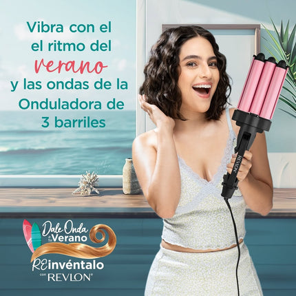 Jumbo Waver Revlon | Para crear ondas suaves y con volumen en pocos minutos
