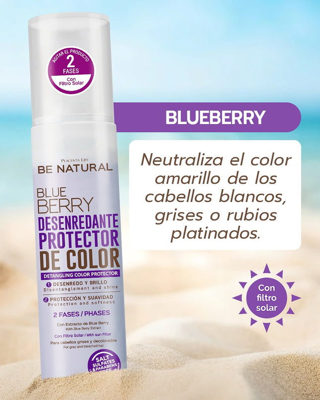 Placentalife Desenredante protector color 50 ml Blue Berry