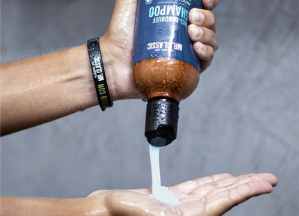 Shampoo Anticaspa Mr. Classic Placent Life | 400ml | Control efectivo de caspa y cuidado del cuero cabelludo irritado