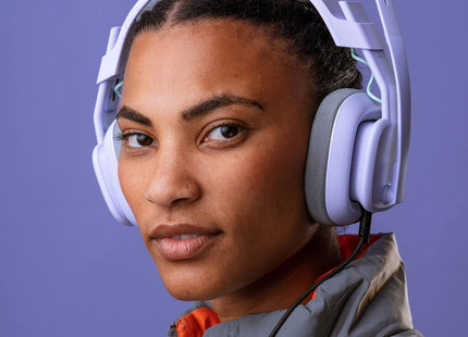 Headset Gaming Logitech Astro A10 Gen 2 | Lila | Sonido Envolvente | Micrófono Flip-to-Mute