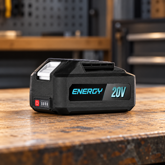 Energy Batería 20V 3Ah Litio-Ion para Herramientas, BAT20/1-3A