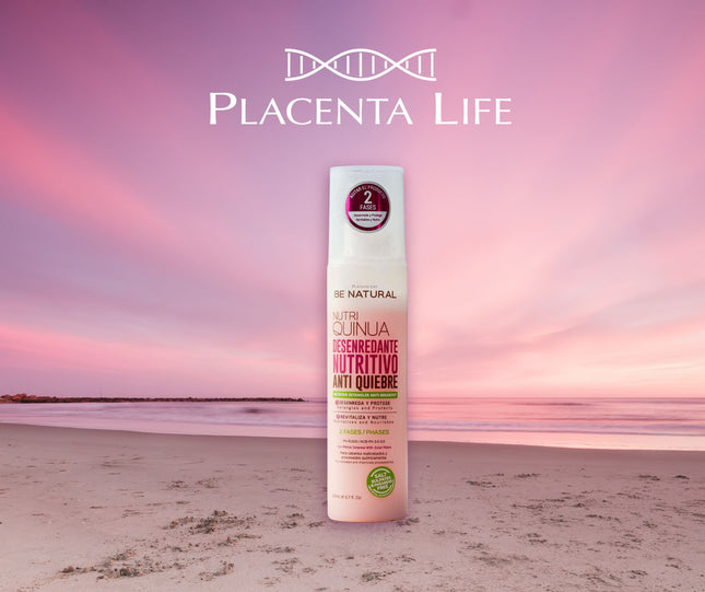Desenredante Nutritivo Nutri Quinua 200 ml | Placenta Life | Revitaliza, desenreda y protege el cabello tratado