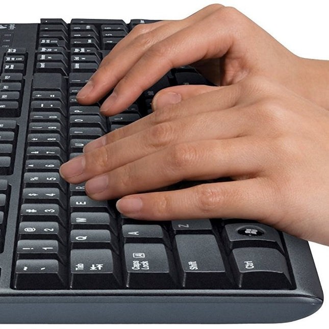 Teclado y Mouse Logitech Multimedia MK200 | Inalámbrico | Español