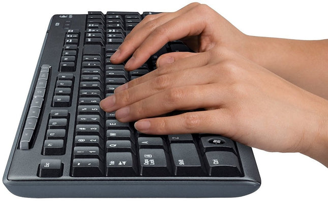 Teclado y Mouse Logitech Multimedia MK200 | Inalámbrico | Español