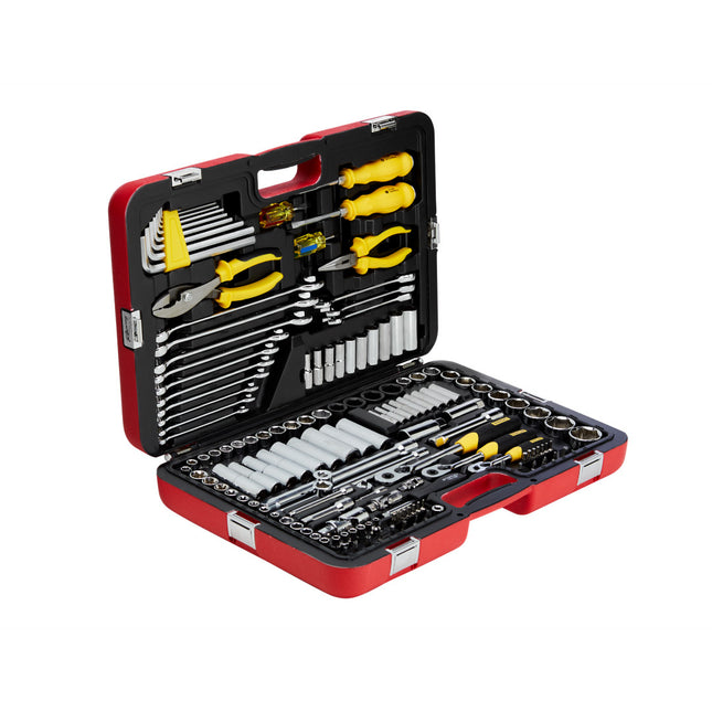 STANLEY R99-150LA Juego de Herramientas Racing 150 Piezas 1/4", 3/8" y 1/2"