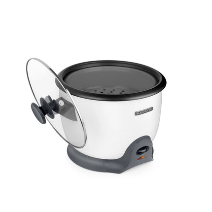 Olla Arrocera Black+Decker RC620W | 20 Tazas Cocidas (10 Crudas) | 700 W | Duraglide Antiadherente | Mantener Caliente