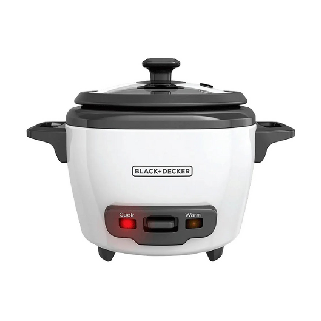 Olla Arrocera Black+Decker RC503 | 3 Tazas Cocidas | 200W