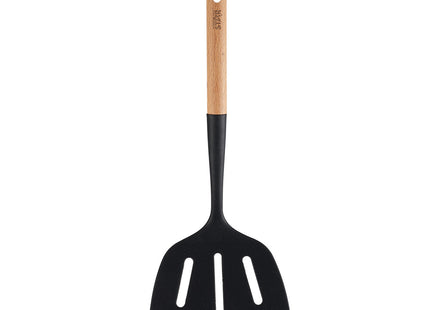 Espátula Ranurada Winning Star, ST-7549, Silicona, Nylon, Madera