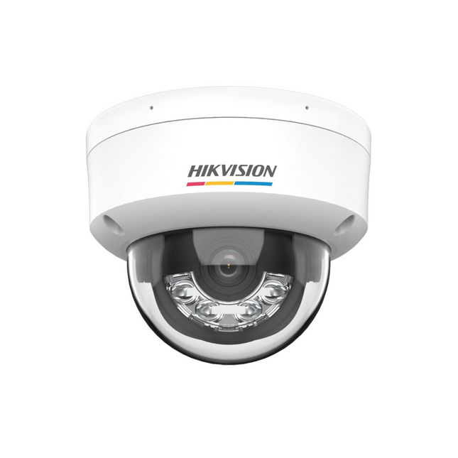 Cámara Domo Hikvision DS-2CD1147G2H-LIU | 4MP | 2.8mm | H.265+ | ColorVu | IR 30M | Audio Integrado