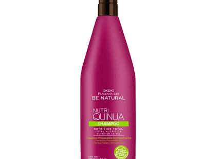 Shampoo Nutritivo Quinua Placent Life | 1000ml | Nutrición intensiva para cabello debilitado y sin vida