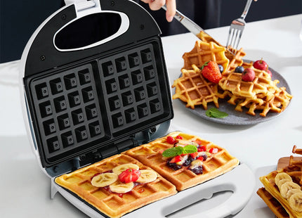 Winning Star Wafflera 750W Blanca, ST-2121