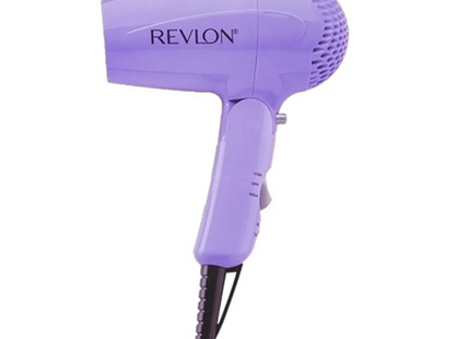 Secadora de Viaje Compacta 1875W Revlon Morado | Para secar tu cabello en cualquier lugar con estilo y comodidad