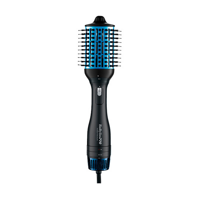 Cepillo Capilar BaByliss Hot Air Brush 2 en 1 Dual Ionic | Para peinar y reducir el frizz con tecnología iónica