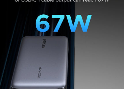 Ugreen Power Bank Nexode PB550 20000mAh 67W, 85166B