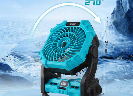 Winning Star Ventilador de Mesa Recargable 6W, ST-4069
