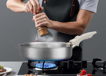 Set de Ollas Winning Star ST-5215, Aluminio, 10 Piezas