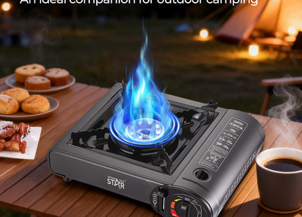 Winning Star cocina de gas portátil 2500W negro, ST-9664