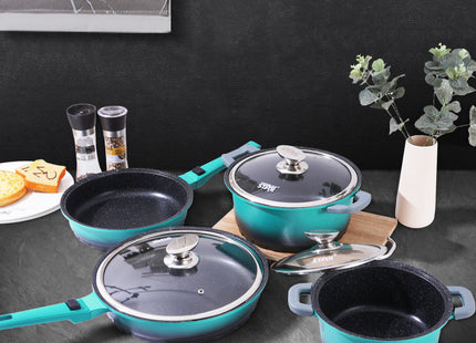 Set de Ollas Winning Star ST-5106, 10 Piezas