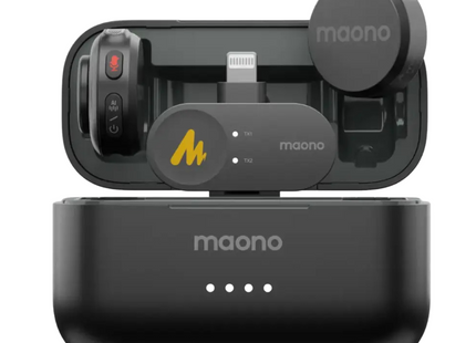 Micrófono Inalámbrico Maono WM650 PB2 | Receptor Lightning | Cancelación de Ruido