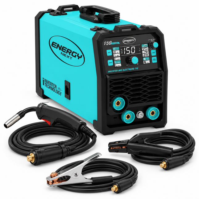 Energy Next Soldadora Inverter 3 en 1 150A, IMET150X/1/120