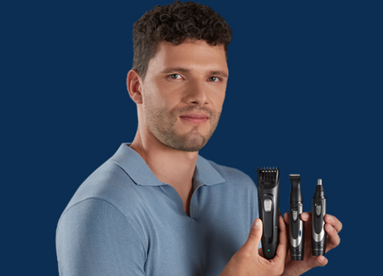 Kit Recortador de Barba Remington The Works, MB906