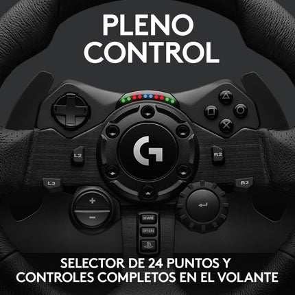 Volante Logitech G923 para PS4 | 900° de Rotación | Force Feedback