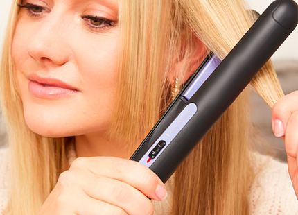 Combo Secadora + Plancha de Cabello Remington Style Essentials | Modelo D3016GP-110F | Secadora 2000W | Plancha Cerámica | Calentamiento Rápido