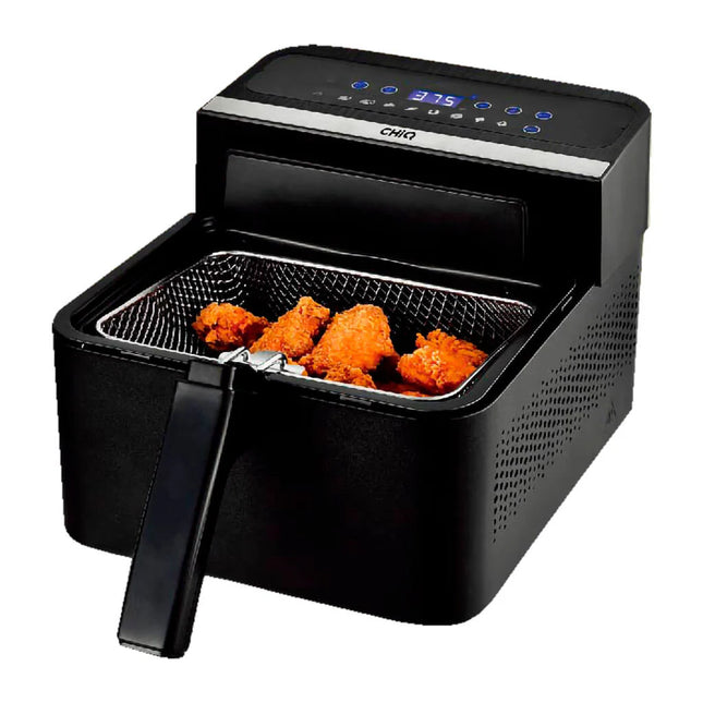 Freidora CHIQ Aire y Aceite Duo Touch Negra | 3L | Pantalla Táctil | 1200W | CQXAO03G1T1B