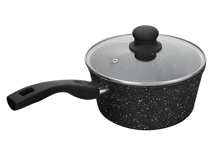 Olla con Tapa Westinghouse WCSP0009018MBB | 18 cm | Mármol Negro